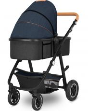 Дитячий візочок 3 в 1 Lionelo Amber Blue Navy